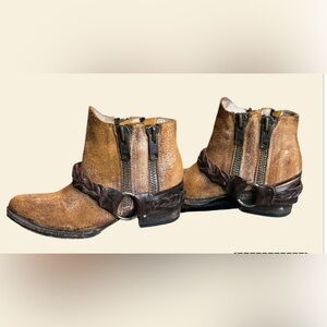 FREEBIRD clash leather boots 7